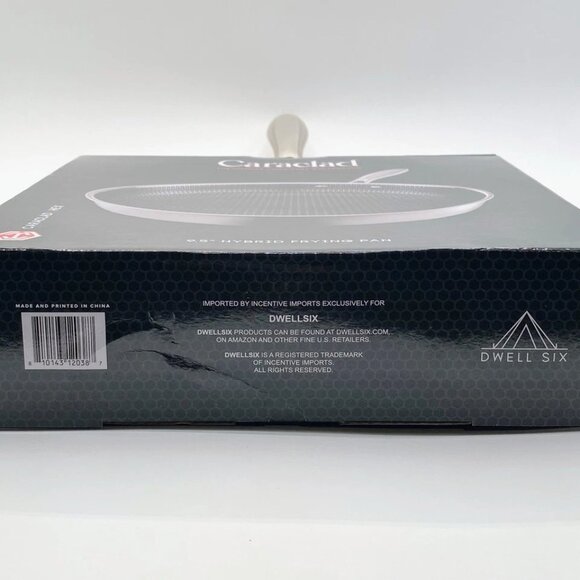 Caraclad Hex 9.5" Hybrid Frying Pan Stainless Steel Nonstick Elevated Cooking - Picture 2 of 4